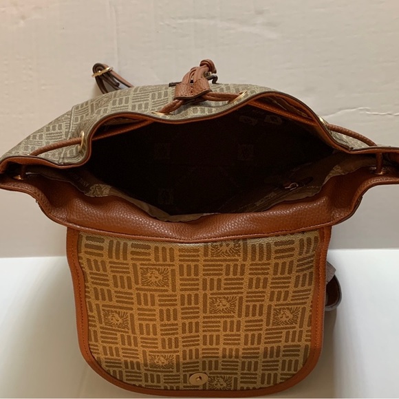 ANNE KLEIN. NWT. Saddle/Brown Colin-L, backpack. Removable/Adjustable st… - Picture 11 of 16